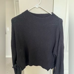 forever 21 black sweater